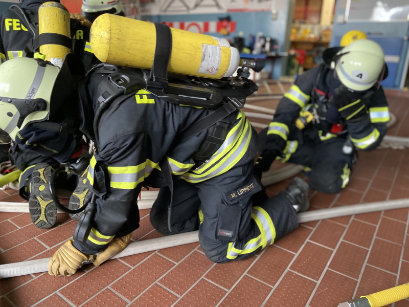 Inhouse: Atemschutz-Notfalltraining für die Feuerwehr Hamwarde - 22. Oktober 2022